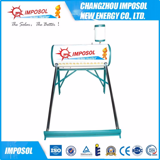 Chine Réservoir d'eau solaire non pressurisé à 20 tubes