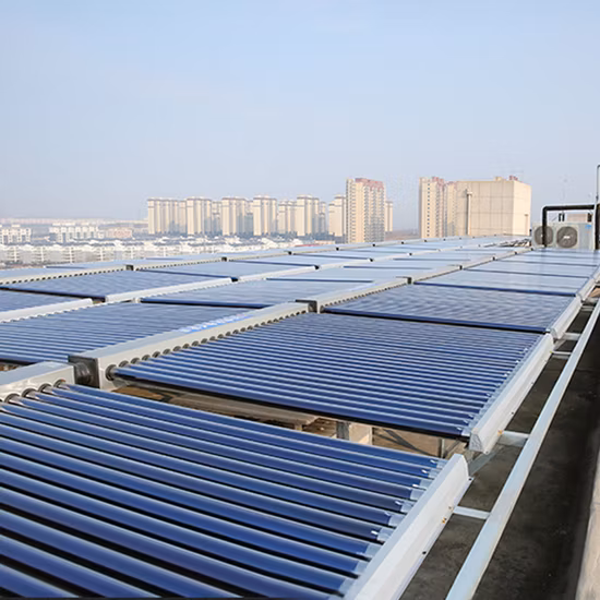 Collecteur solaire thermique Accueil Toit caloduc Tube sous vide collecteur solaire