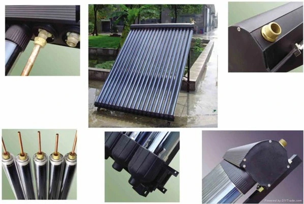 2016 Good Vacuum Tube Heat Pipe Solar Collector