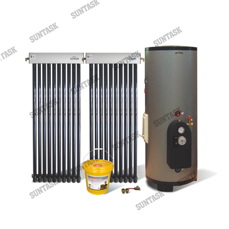 Suntask Heat Pipe Split Pressurized Solar Hot Water Heater Certified by Solar Keymark Sfcy-300-36