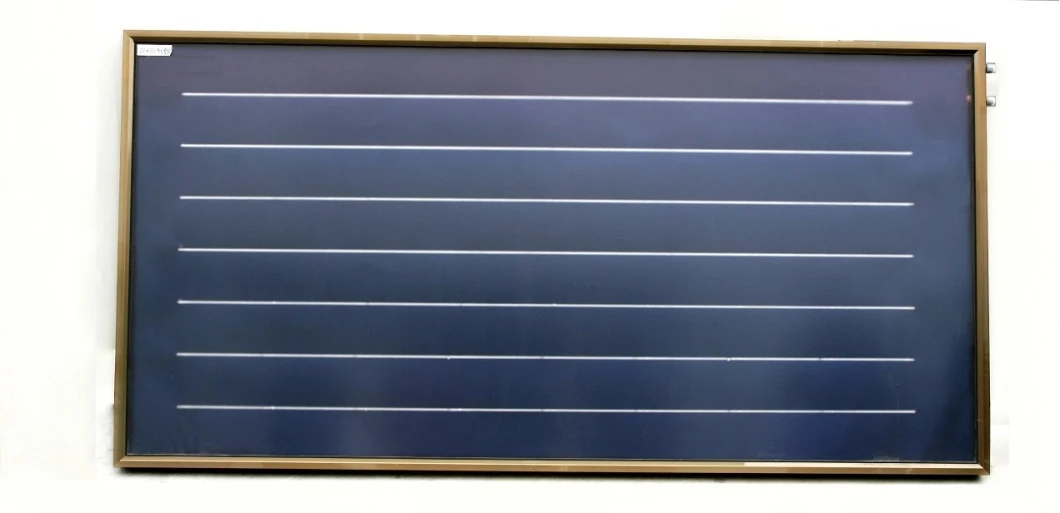 Flat Plate High Quality Water Heater with Black Chrome Solar Collector