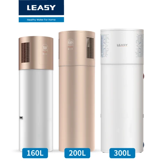 Chauffe-eau à pompe à chaleur monobloc à économie d'énergie Leasy 160L avec Cop4.24 élevé